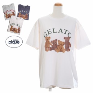 gelato pique ジェラートピケ ルームウェア tシャツ PWCT242321 レディース 半袖 ベア パジャマ/room