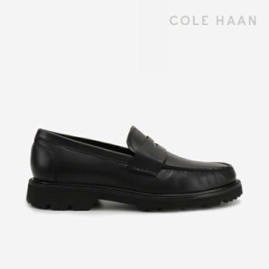 ・COLE HAAN｜American Classics Penny Loafer/ コール ハーン/アメリカン クラシックス ペニー ローファー レザー/ブラックｘブラック #