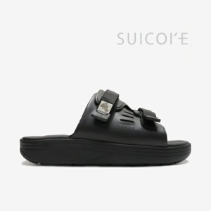 ・SUICOKE｜Urich Slide/ スイコック/ユーリッヒ スライド/ブラック #