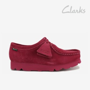 ＊CLARKS｜W Wallabee GTX / クラークス/ワラビー モカシン スウェード ゴアテックス/ベリー #