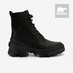 ・SOREL｜W Brex Boot Lace Waterproof/ ソレル/ブレックス ブーツ レース ウォータープルーフ/ブラックｘジェット #