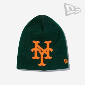 ・NEW ERA｜Basic Beanie Cooperstown Mets/ ニュー エラ/ベーシック ビーニー クーパーズタウン メッツ/ブリティッシュグリーン #