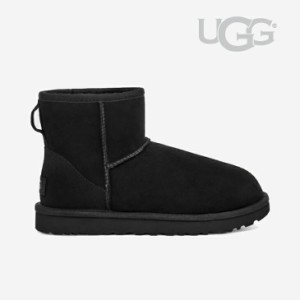 ・UGG｜W Classic Mini II/ アグ/クラシック ミニ ムートン/ブラック #