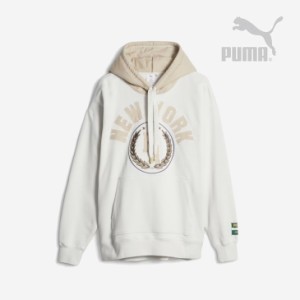 ・PUMA｜ｘRhuigi Graphic Hoodie New York/ プーマ/ルイージ グラフィック パーカー 2トーン ニューヨーク/セデイトグレー #