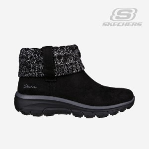 ・SKECHERS｜W Easy Going Cozy Weather/ スケッチャーズ/イージー ゴーイング コージー ウェザー/ブラック #