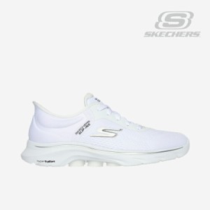 ・SKECHERS｜W Slip-Ins Go Walk 7 Valin/ スケッチャーズ/スリップインズ ゴー ウォーク バリン/ホワイトｘブラック #