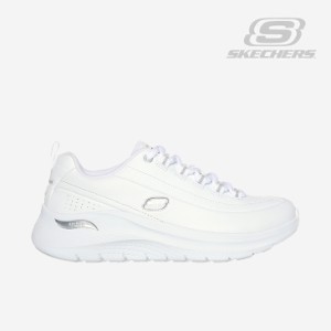 ・SKECHERS｜W Arch Fit 2.0 Star Bound/ スケッチャーズ/アーチフィット スター バウンド レザー/ホワイトｘシルバー #