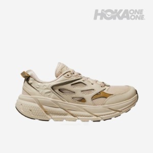 ・HOKA ONE ONE｜Clifton L Athletics/ ホカ オネ オネ/クリフトン アスレチック レザー/バニラｘウィート #