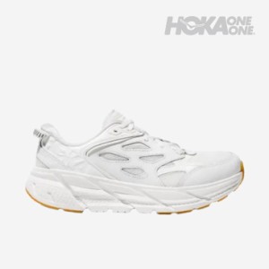 ・HOKA ONE ONE｜Clifton L Athletics/ ホカ オネ オネ/クリフトン アスレチック レザー/ホワイト #