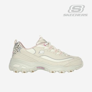 ・SKECHERS｜W D Lites Wildcats/ スケッチャーズ/ディーライツ ワイルド キャッツ/ナチュラルｘピンク #