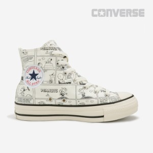 ・CONVERSE｜W All Star (R) PEANUTS CP Hi/ コンバース/オールスター ピーナッツ スヌーピー コミックプリント ハイ/オフホワイト #