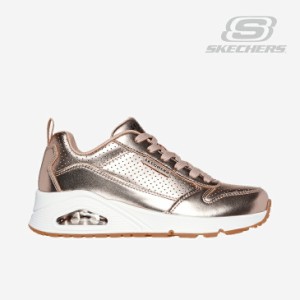 ・SKECHERS｜W Uno Metallixs Sketch-Air/ スケッチャーズ/ウノ メタリックス スケッチエア/ローズゴールド #