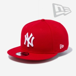 ・NEW ERA｜9Fifty New York Yankees/ ニュー エラ/ナインフィフティー ニューヨーク ヤンキース/スカーレット #