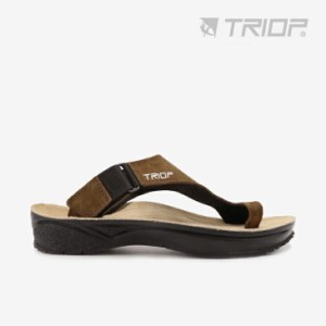 ・TRIOP｜Zeni - Sandal/ トリオプ/ゼニ #Tabacco