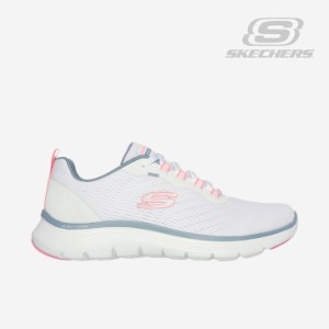 ・SKECHERS｜W Flex Appeal 5.0/ スケッチャーズ/フレックス アピール/ホワイトｘピンク #