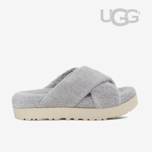 ΔUGG｜W Fuzz Sugar Terry/ アグ/ファズ シュガー テリー/メタリックグレー #