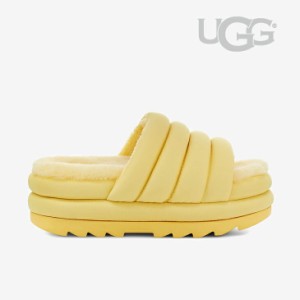 ＊UGG｜W Maxi Slide/ アグ/マキシ スライド/バナナプディング #