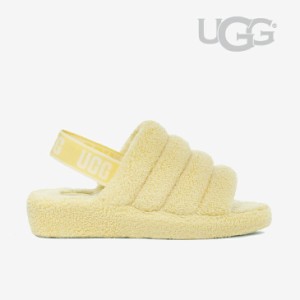 ＊UGG｜W Fluff Yeah Terry/ アグ/フラッフ イヤー テリー/バナナプディング #