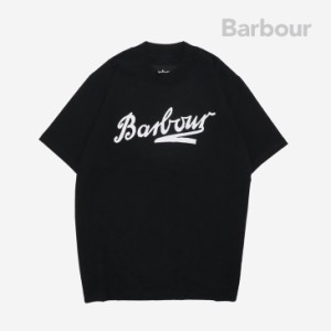 ・BARBOUR｜Grainger Logo T-Shirt Oversized/ バブアー/グレインジャー アーカイブ ロゴ Tシャツ オーバーサイズ/ブラック #