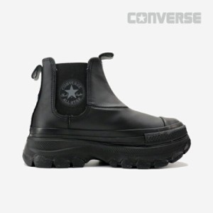 ・CONVERSE｜Leather All Star (R) Trekwave Sidegore Hi/ コンバース/レザー オール スター トレックウェーブ サイドゴア ハイ/ブラック