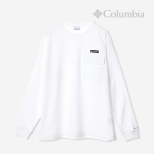 ・COLUMBIA｜Niagara Avenue Long Sleeve Crew T-Shirt/ コロンビア/ナイアガラ アベニュー ロング スリーブ クルー Tシャツ/ホワイト #