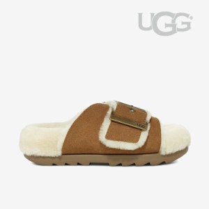 ＊UGG｜W Outslide Buckle/ アグ/アウトスライド バックル/チェスナットスウェード #