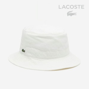 ・LACOSTE｜Japan Made Safari Hat/ ラコステ/ジャパン メイド サファリ ハット コットンツイル/ホワイト #