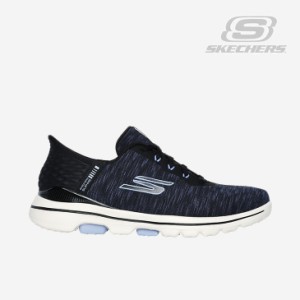 ・SKECHERS｜W Slip-Ins Go Golf Walk 5/ スケッチャーズ/スリップインズ ゴー ゴルフ/ブラックｘラベンダー #