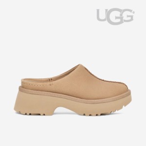 ・UGG｜W New Heights Clog Suede/ アグ/ニュー ハイツ クロッグ スウェード プラットフォーム/サンド #