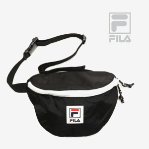 ΔFILA Heritage｜Waist Pouch - Bag/ フィラ ヘリテージ/ウエスト ポーチ/ブラック #