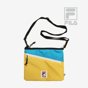 ＊FILA Heritage｜Sacoche - Bag/ フィラ ヘリテージ/ サコッシュ/Yellow #サコッシュ