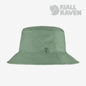 ・FJALLRAVEN｜Reversible Bucket Hat/ フェールラーベン/リバーシブル バケット ハット/パティナグリーン #