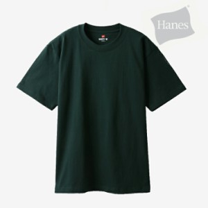 ・HANES｜Beefy T-Shirt 1P - Wear/ ヘインズ/ビーフィー Tシャツ 1P/Dark Green #