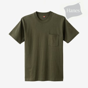 ・HANES｜Beefy Pocket T-Shirt/ ヘインズ/ビーフィー ポケット T シャツ/Vine #