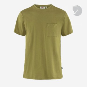 ＊FJALLRAVEN｜Ovik T-Shirt/ フェールラーベン/オビック Tシャツ/モスグリーン #