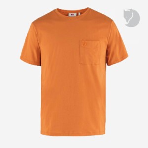 ＊FJALLRAVEN｜Ovik T-Shirt/ フェールラーベン/オビック Tシャツ/スパイシーオレンジ #