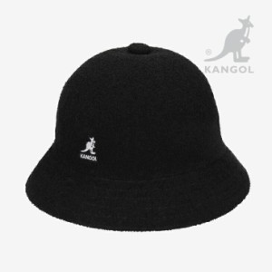 ＊KANGOL｜Bermuda Casual/ カンゴール/バミューダ カジュアル ベル ハット/ブラック #