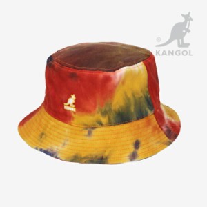 ＊KANGOL｜Tie Dye Bucket/ カンゴール/タイ ダイ バケット ハット/ゴールデンパーム #