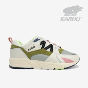 ＊KARHU｜Fusion 2.0/ カルフ/フュージョン 2.0/リリーホワイトｘモスグリーン #