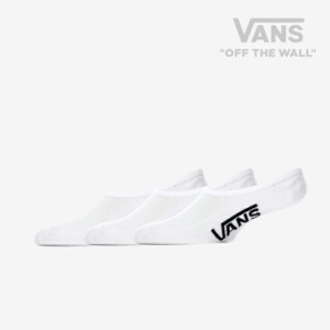 ・VANS｜M Classic Super No Show Socks 3PK/ ヴァンズ/クラシック スーパー ノー ショー ソックス 3パック/ホワイト #