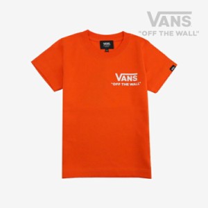 ＊VANS｜K Logo SS T-Shirt/ ヴァンズ/ロゴ ショートスリーブ Tシャツ/オレンジ #