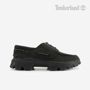 ＊TIMBERLAND｜3 Eye Ultra EK+ Moc Toe Boat Shoes/ ティンバーランド/スリーアイ ウルトラ モック トゥ ボート シューズ/ブラ #