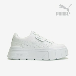 ・PUMA｜W Mayze Stack Leather/ プーマ/メイズ スタック レザー/ホワイト #