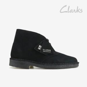 ・CLARKS｜W Desert Boot/ クラークス/デザート ブーツ/ブラックスウェード #