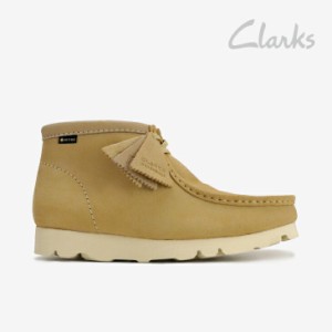 ・CLARKS｜Wallabee Boot GTX Suede/ クラークス/ワラビー ブーツ ゴアテックス スウェード/メープル #