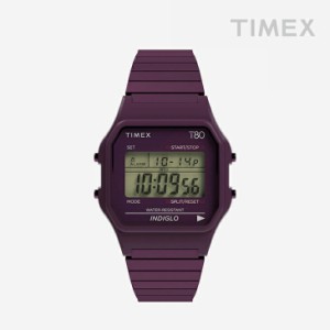 ・TIMEX｜Timex 80/ タイメックス/エイティーズ レトロ デジタル/パープル #