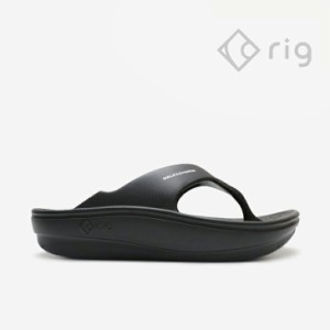 ・RIG｜Flip Flop 2.0/ リグ/リグ フリップ フロップ/ブラック #