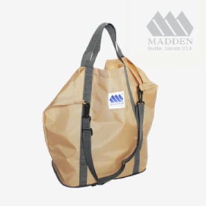 ・MADDEN｜Funny Tote Bag/ メデン/ファニー トート バッグ/ベージュ #