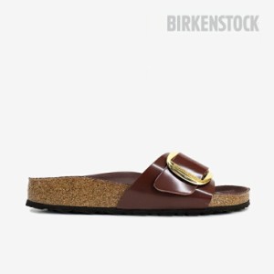 ・BIRKENSTOCK｜W Madrid Big Buckle NL/ ビルケンシュトック/マドリッド ビッグバックル /ハイシャインチョコレート #