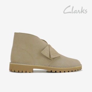 ＊CLARKS｜Desert Rock Suede/ クラークス/デザート ロック ブーツ スエード/サンド #